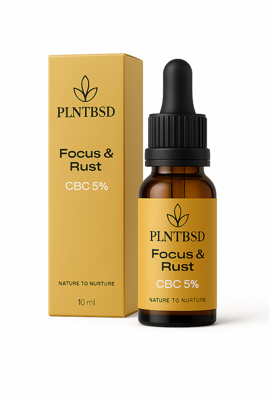 CBC olie 10ml – vegan olie voor mentale helderheid – PLNTBSD