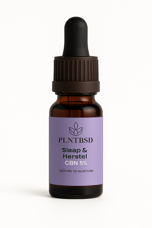 CBN 5 % olie 10ml – ondersteuning bij slaap en herstel – PLNTBSD