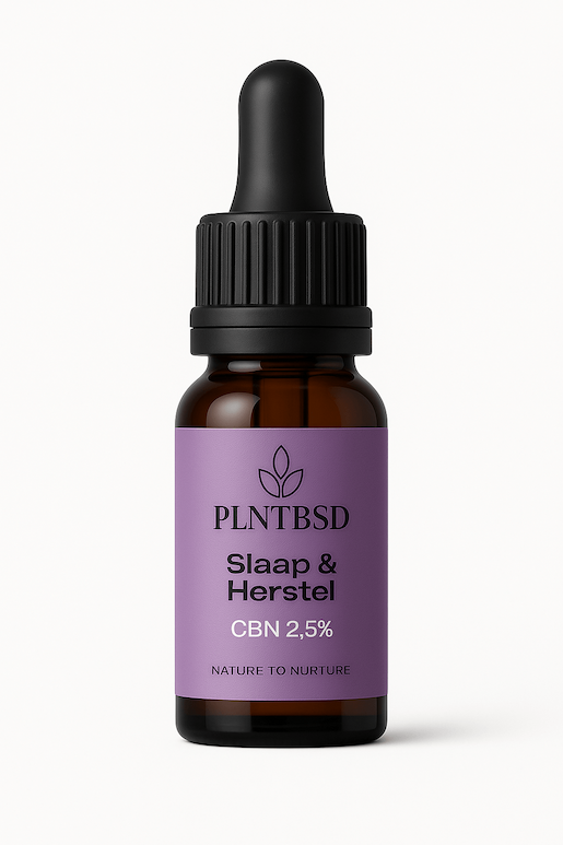 CBN 2,5 % olie 10ml – ondersteuning bij slaap en herstel – PLNTBSD
